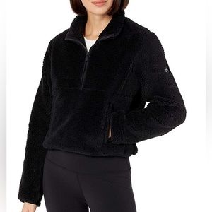 ALO YOGA Shanti Sherpa Half Zip Pullover